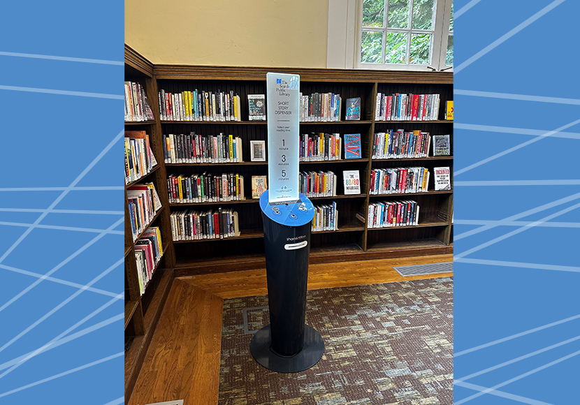 Short Story Dispenser at Columbia City Branch