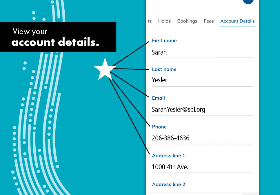 View your Account Details. 